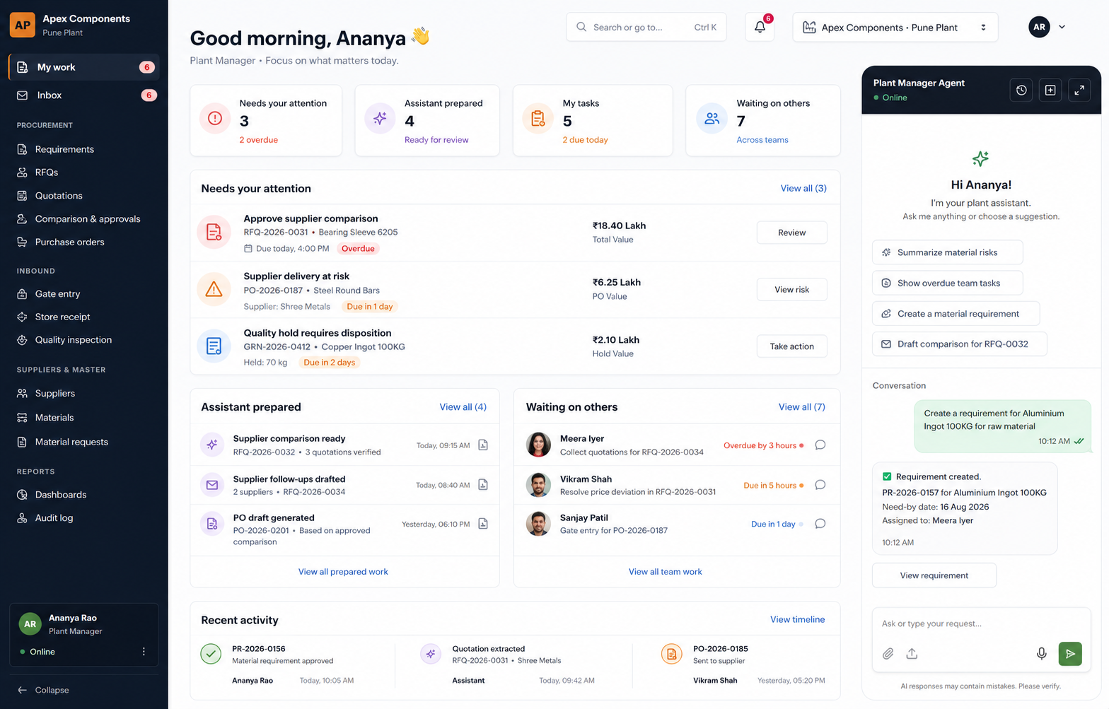GenuineGigs role-aware work dashboard